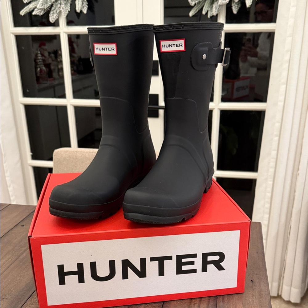 Hunter Classic Black Waterproof Boots